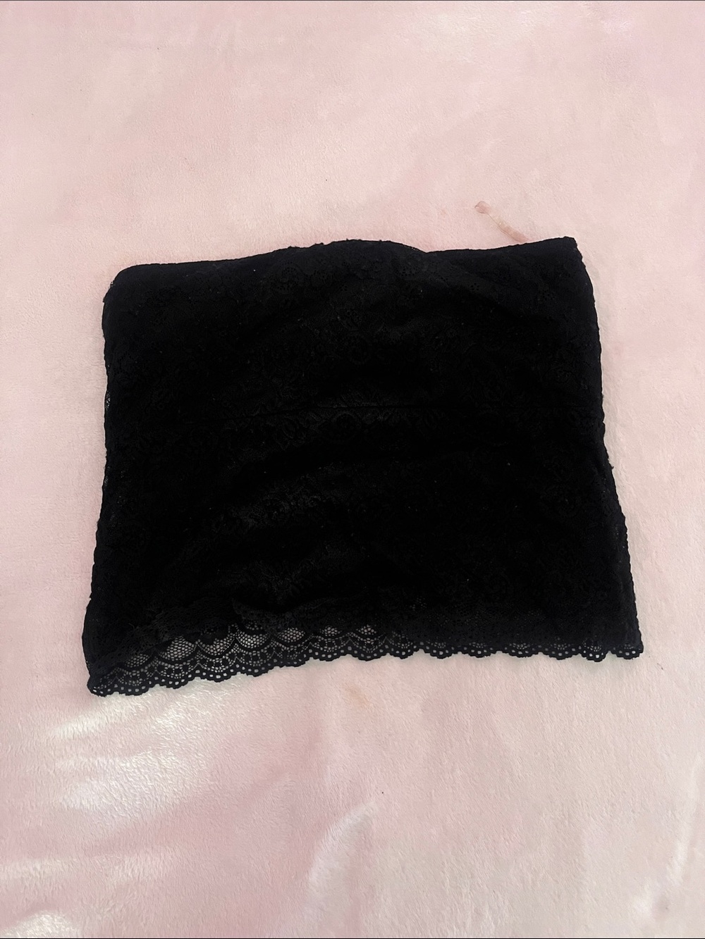 Rue21 Black Lace Bandeau Top
